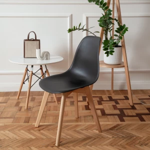 Второе фото. DERSTUHL Комплект стульев пластиковых 2 шт Grand Wood Eames