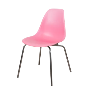 DERSTUHL Комплект стульев пластиковых 4 шт Elegant Chrom Eames