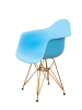 DERSTUHL Комплект стульев пластиковых 2 шт Gold Eames