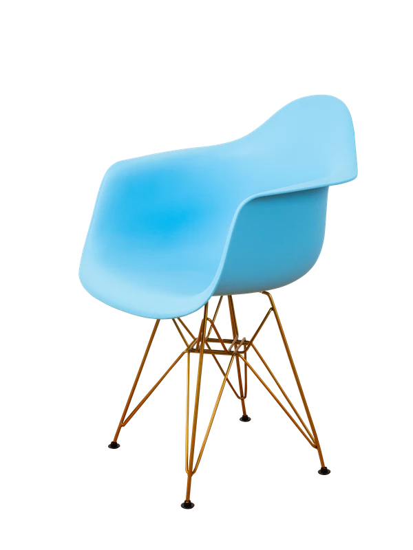 DERSTUHL Комплект стульев пластиковых 2 шт Gold Eames (изображение №1)