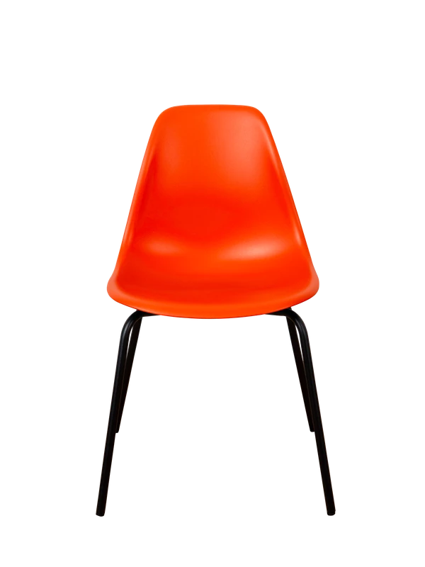 DERSTUHL Комплект стульев пластиковых 4 шт Elegant Black Eames (изображение №3)