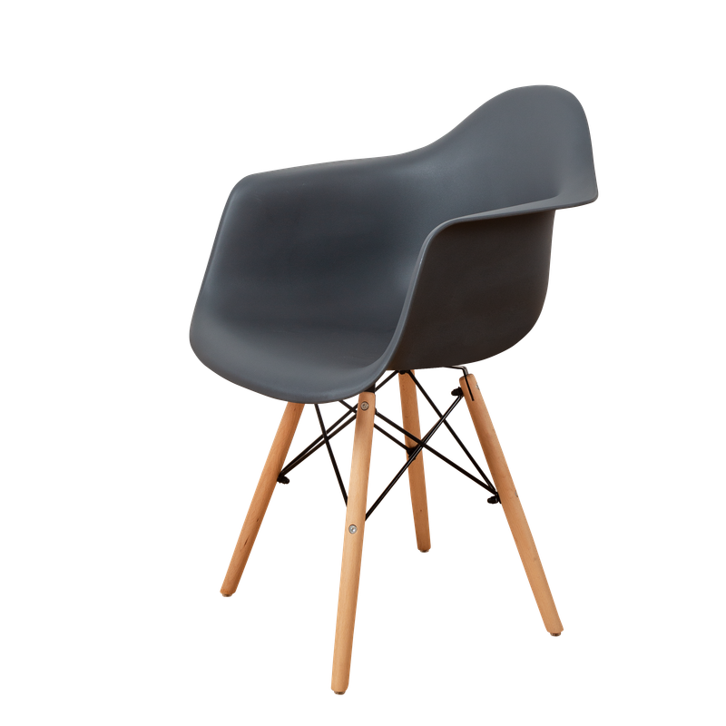 DERSTUHL Комплект стульев пластиковых 2 шт Wood Eames
