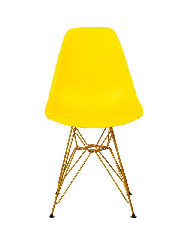 DERSTUHL Комплект стульев пластиковых 2 шт Gold Eames (изображение №3)