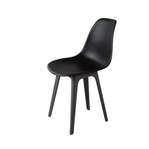 DERSTUHL Комплект стульев пластиковых 2 шт Plast Dark Grey Eames