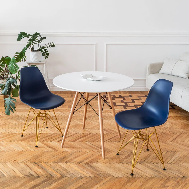 DERSTUHL Комплект стульев пластиковых 4 шт Gold Eames (изображение №2)