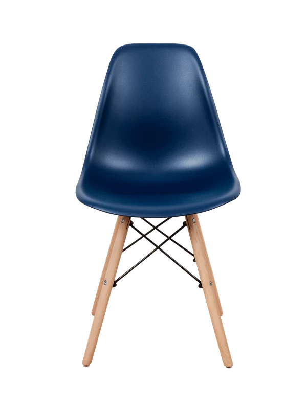 DERSTUHL Комплект стульев пластиковых 4 шт Wood Eames (изображение №3)