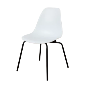 DERSTUHL Стул пластиковый Elegant Black Eames