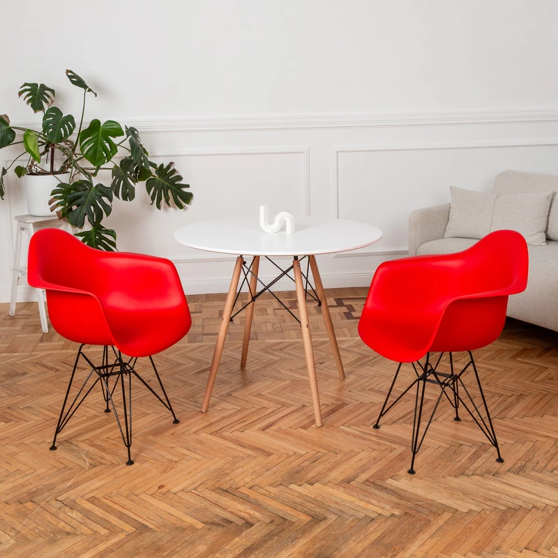 DERSTUHL Стул-кресло из пластика Black Eames (изображение №2)
