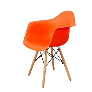 DERSTUHL Стул-кресло из пластика Wood Eames