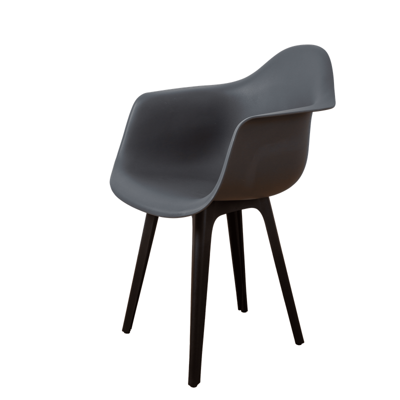 DERSTUHL Комплект стульев пластиковых 4 шт Plast Eames