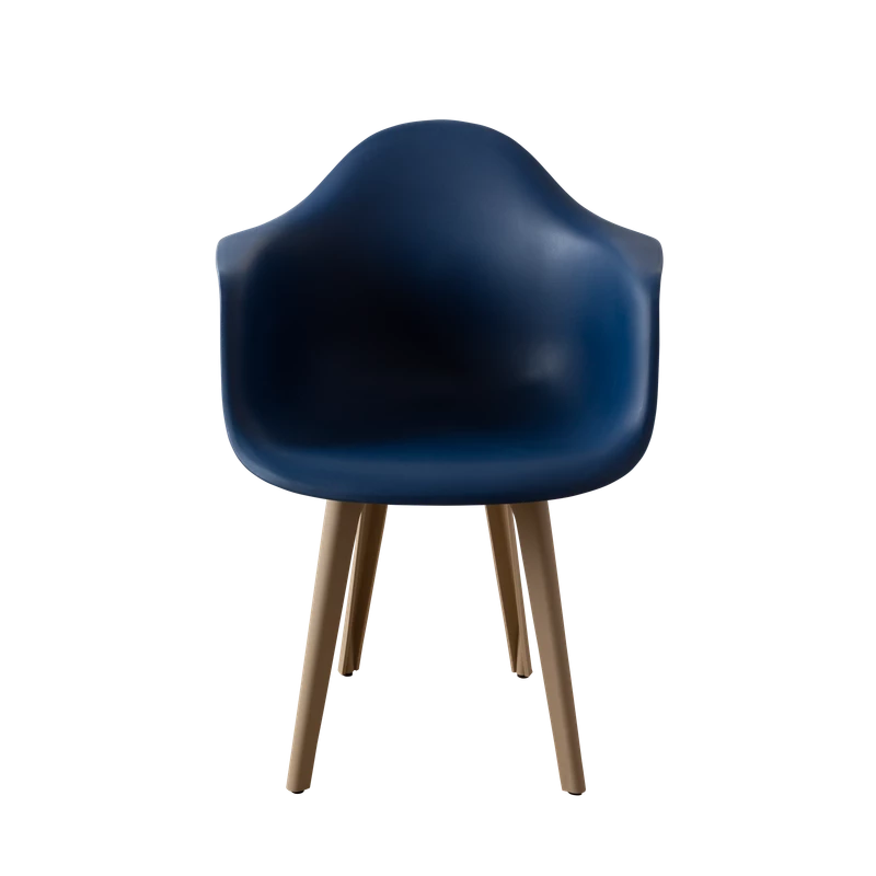 DERSTUHL Стул-кресло из пластика Plast Dark Beige Eames (изображение №3)