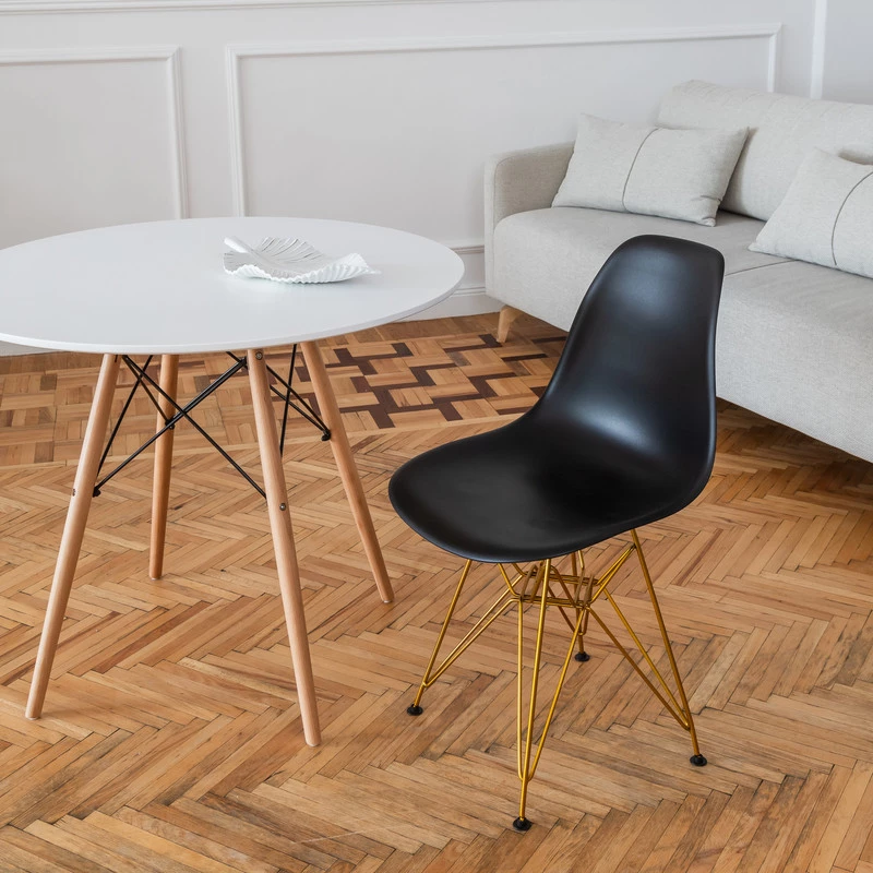 DERSTUHL Комплект стульев пластиковых 2 шт Gold Eames (изображение №6)