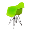 DERSTUHL Стул-кресло из пластика Black Eames