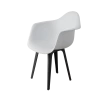 DERSTUHL Комплект стульев пластиковых 2 шт Plast Dark Grey Eames