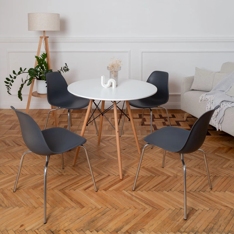 DERSTUHL Стул пластиковый Elegant Chrom Eames (изображение №2)