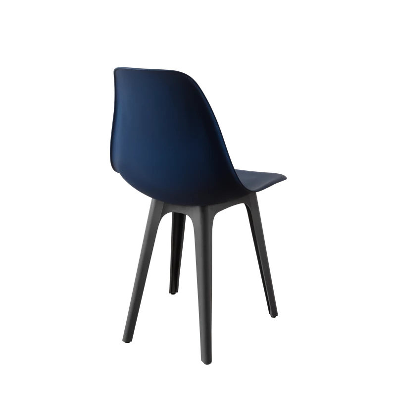 DERSTUHL Комплект стульев пластиковых 2 шт Plast Dark Grey Eames (изображение №5)