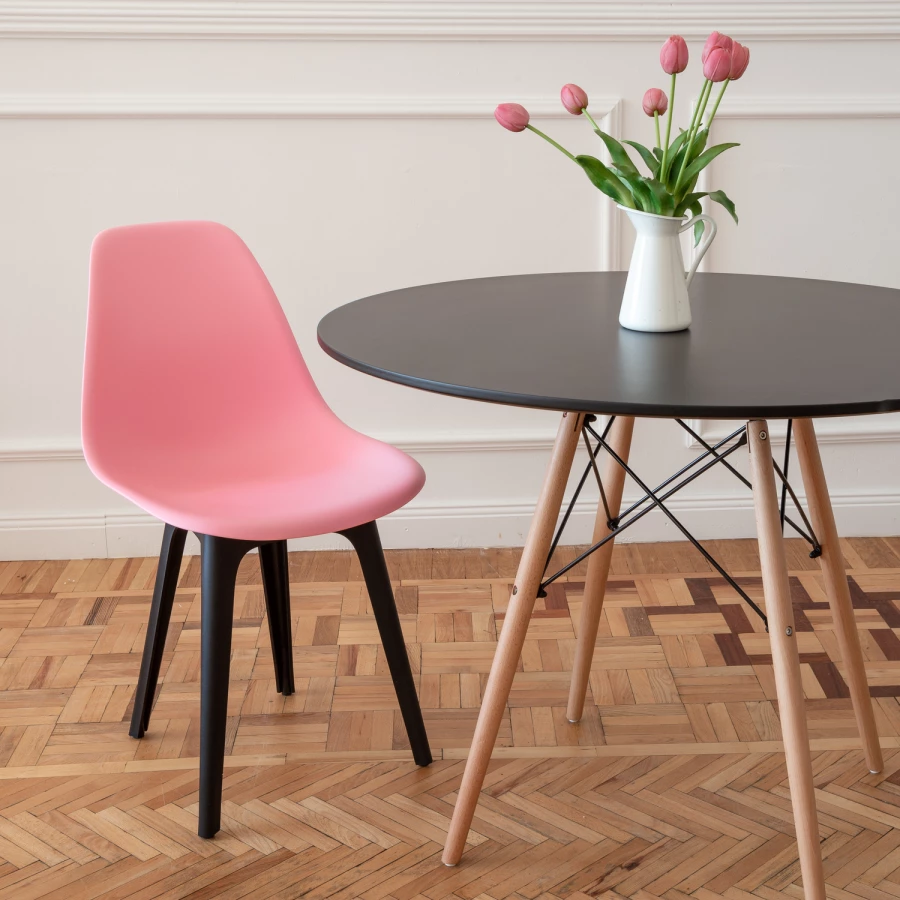 DERSTUHL Комплект стульев пластиковых 4 шт Plast Eames (изображение №2)