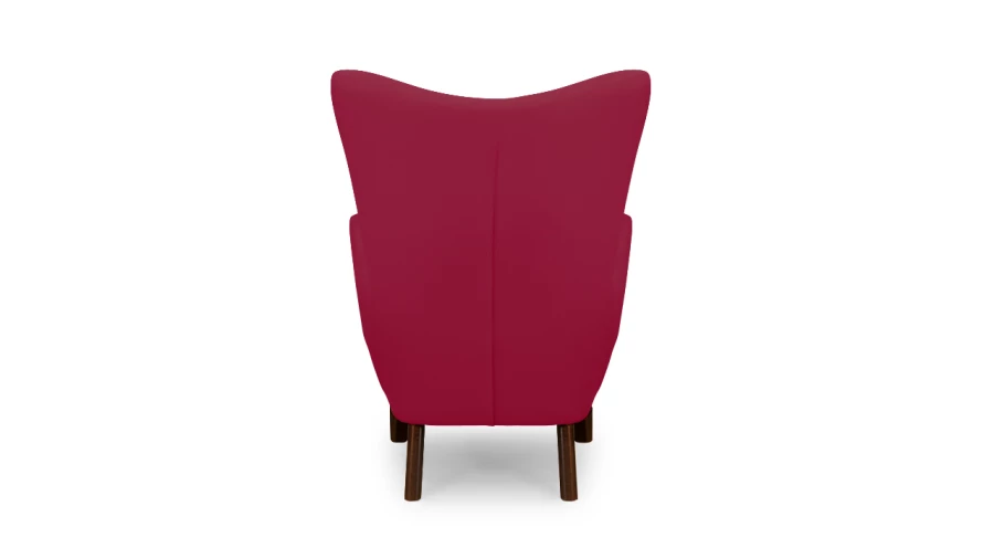 Кресло - аналог IKEA OMTANKSAM, 107х91х77 см, красный (изображение №5)