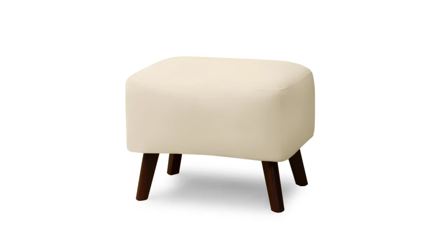 Пуфик  - аналог IKEA OMTANKSAM, 63х43х46 см, белый (изображение №1)