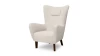 Кресло - аналог IKEA OMTANKSAM, 107х91х77 см, белый