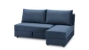Диван - аналог IKEA VILASUND, 203х155х95 см, синий