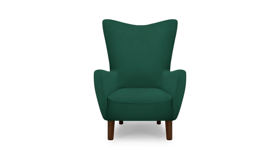 Кресло - аналог IKEA OMTANKSAM, 107х91х77 см, зеленый (изображение №2)