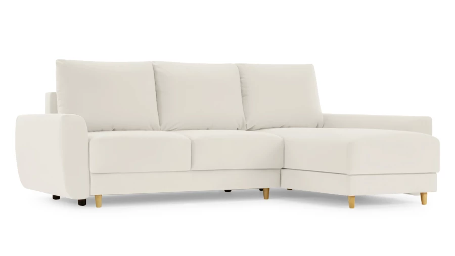 Диван - аналог IKEA FRIHETEN, 230х186х90 см, белый (изображение №5)