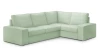 Угловой диван - аналог IKEA HOIMSUND, 246х201х90 см, салатовый
