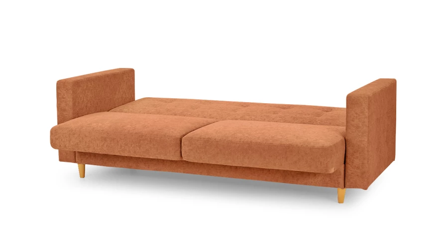 Диван - аналог IKEA LANDSKRONA, 231х107х100 см, оранжевый (изображение №4)