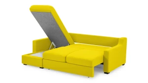 Диван - аналог IKEA KIVIK, 221х153х90 см, желтый