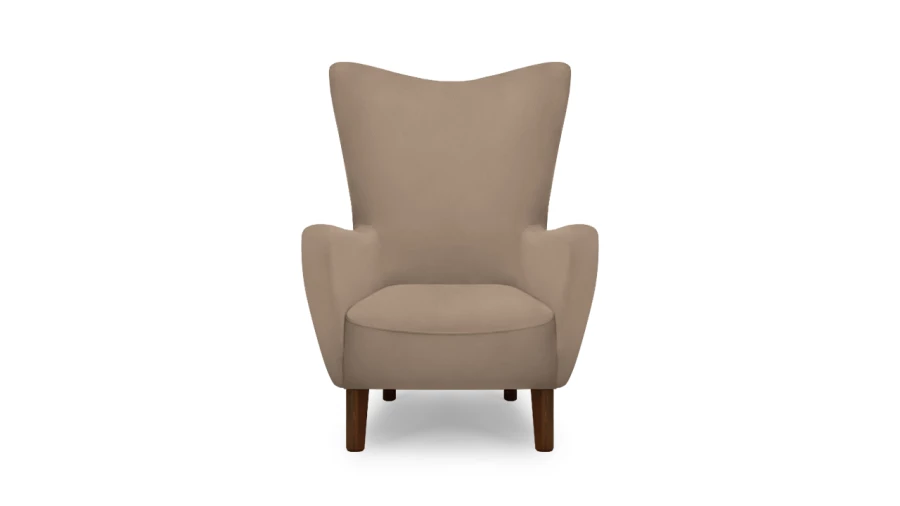 Кресло - аналог IKEA OMTANKSAM, 107х91х77 см, светло-коричневый (изображение №2)