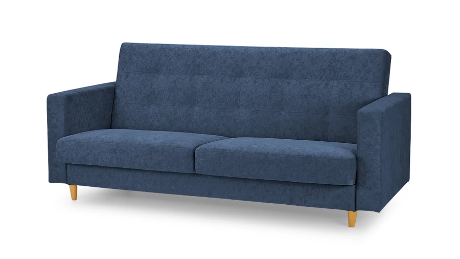 Диван - аналог IKEA LANDSKRONA, 231х107х100 см, синий (изображение №1)