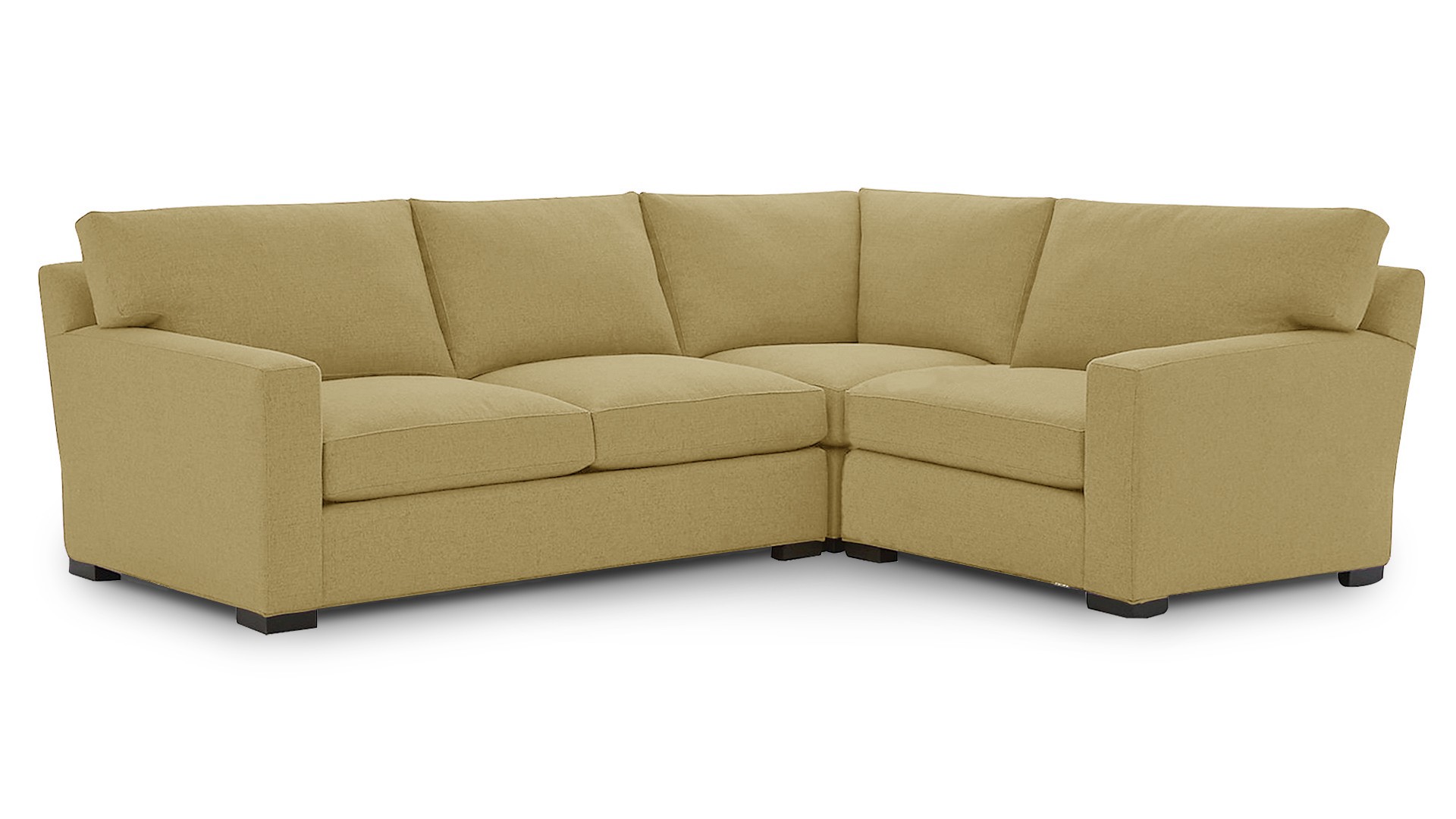 Угловой диван - аналог IKEA KIVIK, 237х191х90 см, светло-коричневый