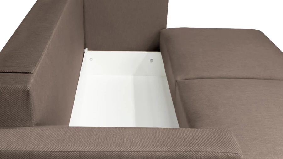 Диван - аналог IKEA VIMLE, 223х103х95 см, коричневый (изображение №4)