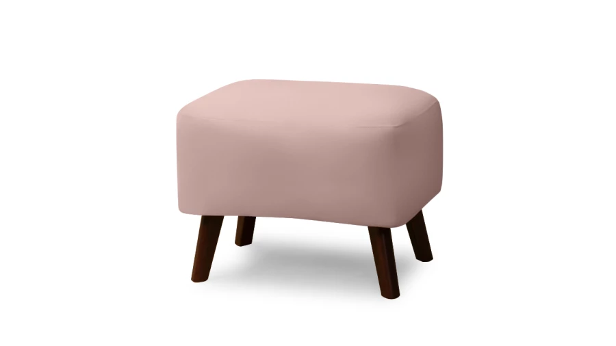 Пуфик  - аналог IKEA OMTANKSAM, 63х43х46 см, розовый (изображение №1)