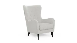 Кресло - аналог IKEA STRANDMON, 76х92х101 см, светло-серый