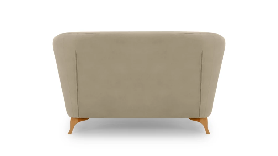 Диван - аналог IKEA ESSEBODA, 146х128х83 см, светло-коричневый (изображение №5)