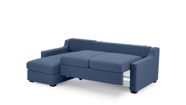 Диван - аналог IKEA KIVIK, 221х153х90 см, синий (изображение №5)