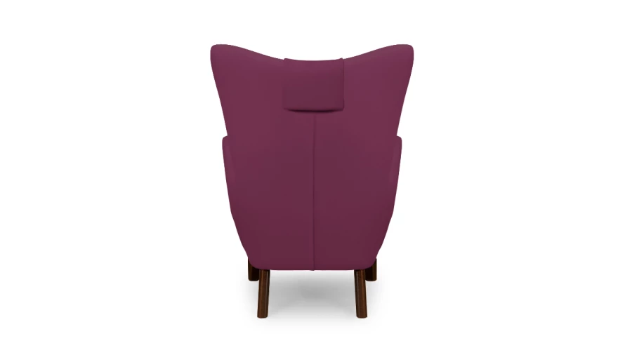 Кресло - аналог IKEA OMTANKSAM, 107х91х77 см, фиолетовый (изображение №5)