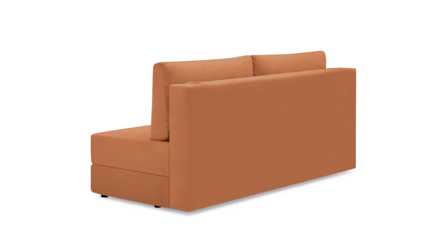 Диван - аналог IKEA VILASUND, 200х93х100 см, оранжевый (изображение №3)