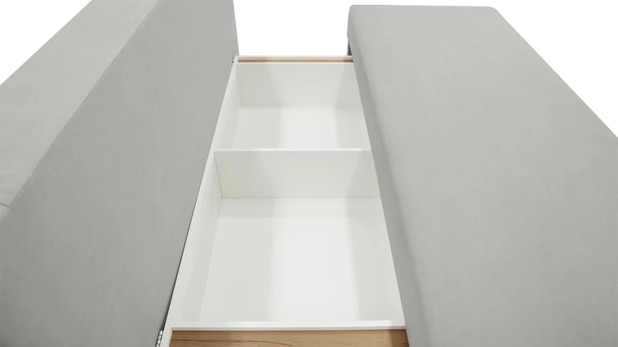 Диван - аналог IKEA VILASUND, 200х93х100 см, светло-серый (изображение №9)