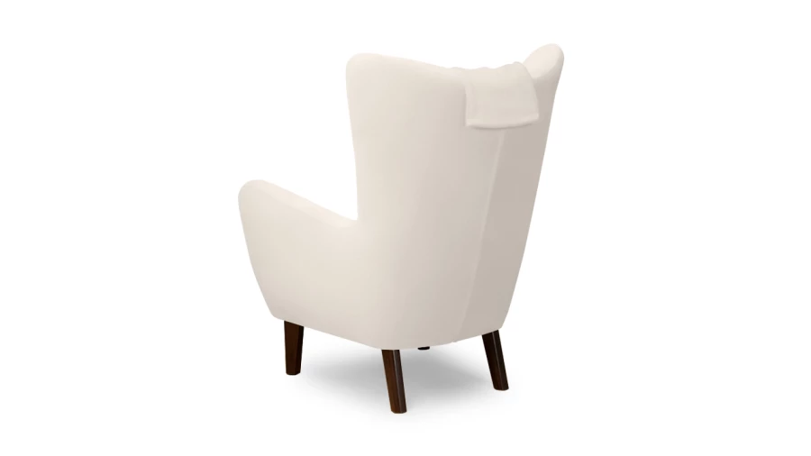 Кресло - аналог IKEA OMTANKSAM, 107х91х77 см, белый (изображение №4)