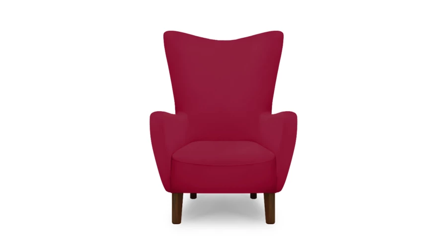 Кресло - аналог IKEA OMTANKSAM, 107х91х77 см, красный (изображение №2)