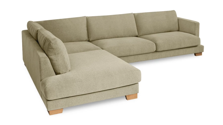 Угловой диван - аналог IKEA VIMLE, 300х221х95 см, бежевый (изображение №3)