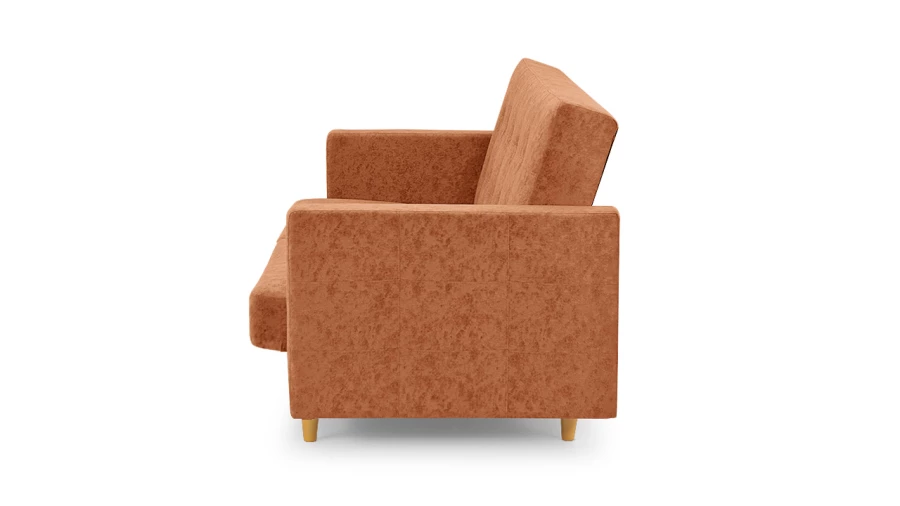 Диван - аналог IKEA LANDSKRONA, 231х107х100 см, оранжевый (изображение №6)