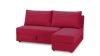 Диван - аналог IKEA VILASUND, 203х155х95 см, красный