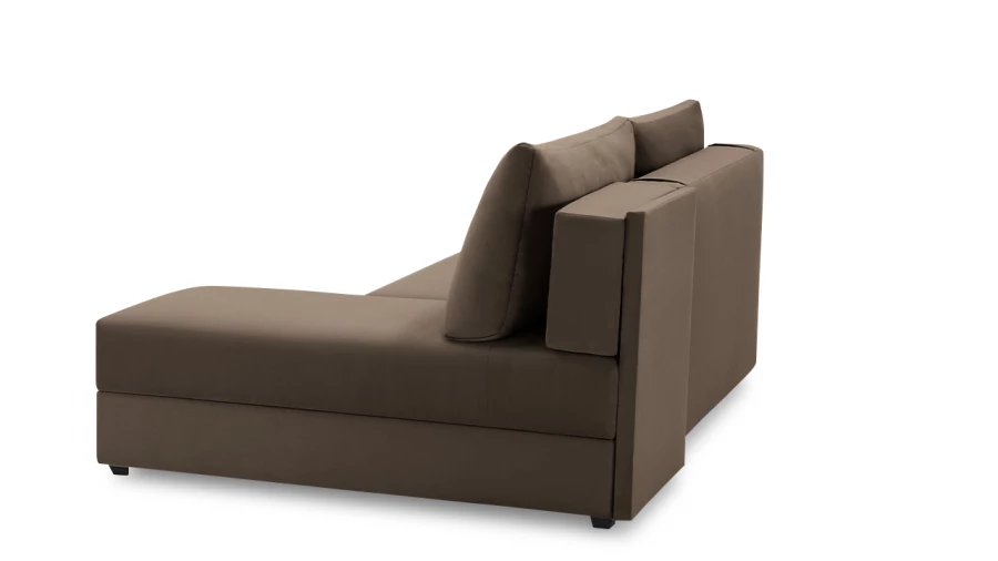 Диван - аналог IKEA VILASUND, 203х155х95 см, коричневый (изображение №3)