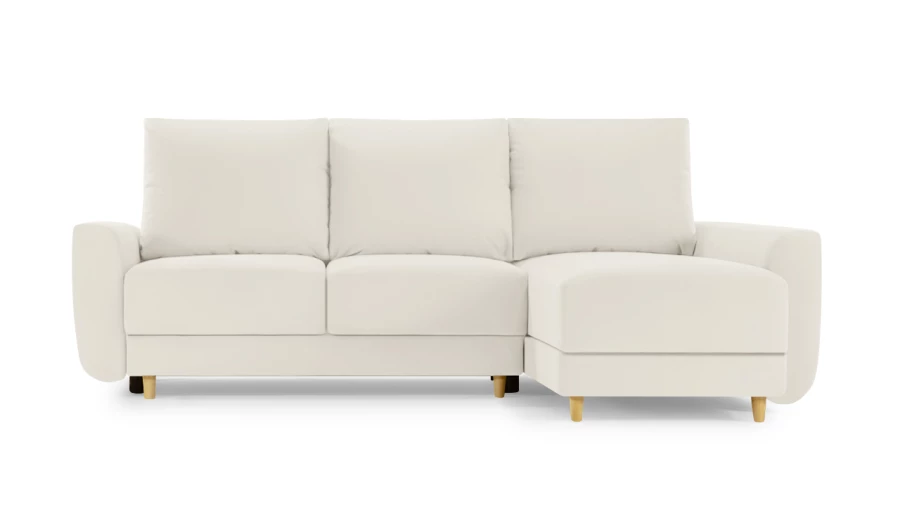 Диван - аналог IKEA FRIHETEN, 230х186х90 см, белый (изображение №2)