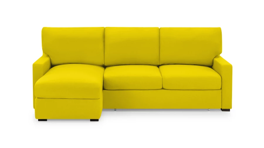 Диван - аналог IKEA KIVIK, 221х153х90 см, желтый (изображение №2)