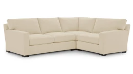 Угловой диван - аналог IKEA KIVIK, 237х191х90 см, бежевый